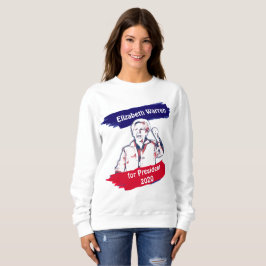 2020年大統領選挙のためのエリザベス・ウォーレン スウェットシャツ