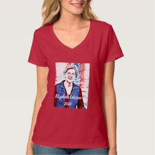 2020年大統領選挙のためのエリザベス・ウォーレン Tシャツ