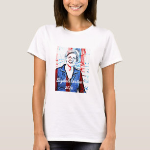 2020年大統領選挙のためのエリザベス・ウォーレン Tシャツ
