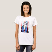 2020年大統領選挙のためのエリザベス・ウォーレン Tシャツ (正面フル)