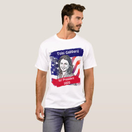 2020年大統領選挙のためのトルシ・ガバール Tシャツ