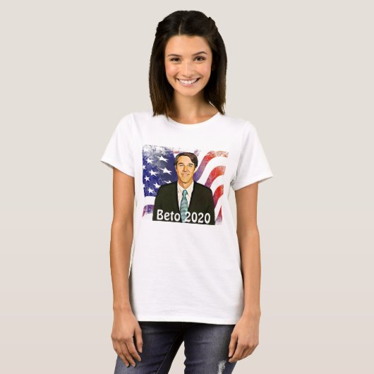 2020年大統領選挙のためのベト・オルーケ Tシャツ (正面フル)