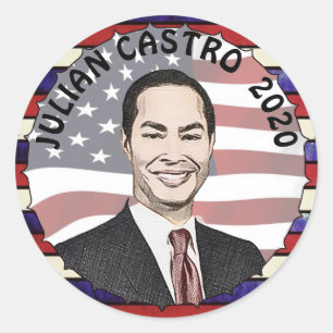 2020年大統領選挙サポートのためのジュリアン・カストロ ラウンドシール