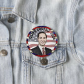 2020年大統領選挙サポートのためのジュリアン・カストロ 缶バッジ (インサイチュ)