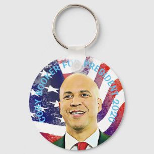2020年大統領選挙バンパーのコリー簿記 キーホルダー