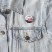 2020年大統領選挙ピンの成人 缶バッジ (インサイチュ)