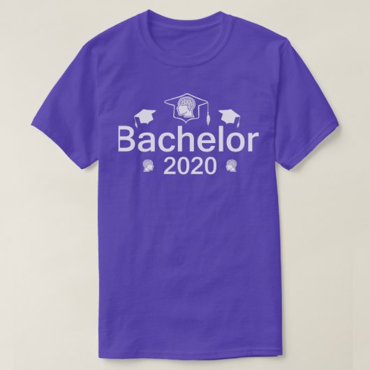 2020年学士 2020年学士号 教育学士号 2020 Tシャツ (デザイン正面)