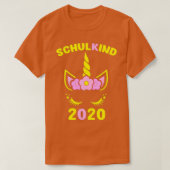 2020年学校の児童岩 Tシャツ (デザイン正面)