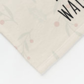 2020年封鎖記念ロックダウン・クリスマス フリースブランケット (角)