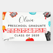 2020年幼稚園卒業検疫 横断幕 (横)