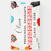 2020年幼稚園卒業検疫 横断幕 (縦)