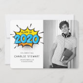 2020年度パーティー漫画図書タイポグラフィおもしろい研究科 サンキューカード (正面)