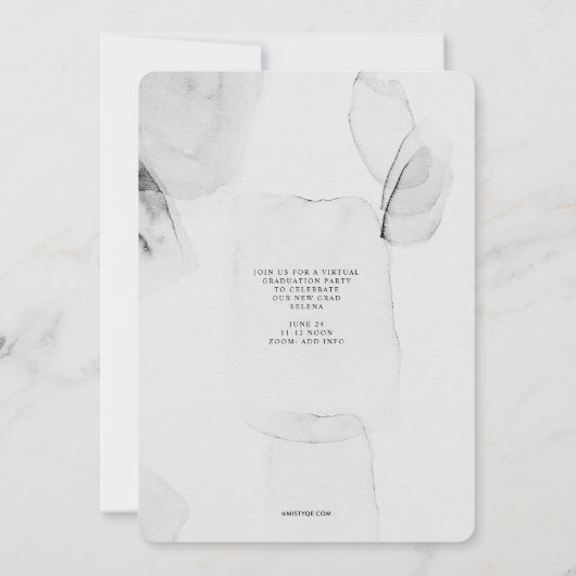 2020年度卒業に向けた強いクラス発表 招待状 (裏面)