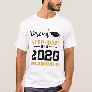 2020年度卒業生の誇りある継父 Tシャツ