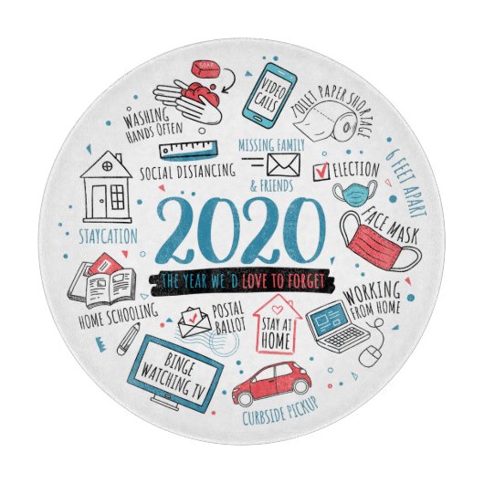 2020年度検疫記念贈与 カッティングボード (正面)