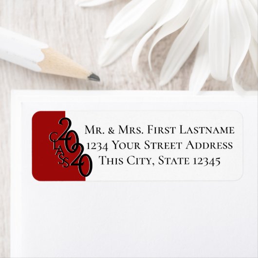 2020年度赤卒業 ラベル (インサイチュ)