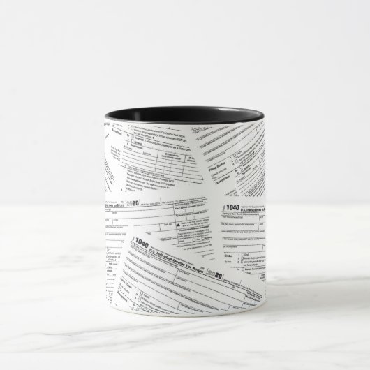 2020年所得税型枠 マグカップ (中央)