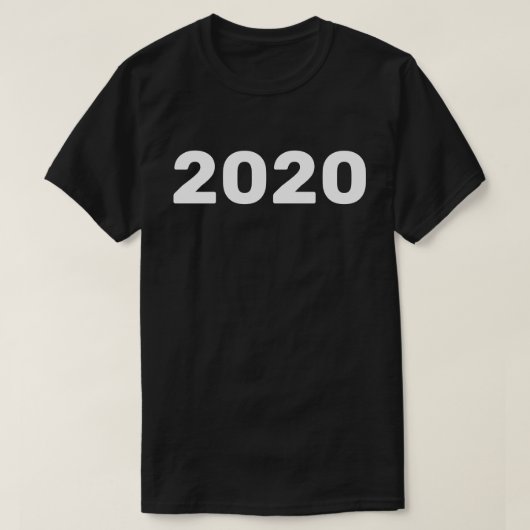 2020年新年おめでとうTシャツ Tシャツ (デザイン正面)