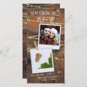 2020年新年の婚約発表 (正面/裏面)