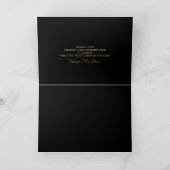 2020年新年の花火エレガントあいさつ カード (内部)