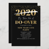 2020年新年パーティー 招待状 (正面/裏面)