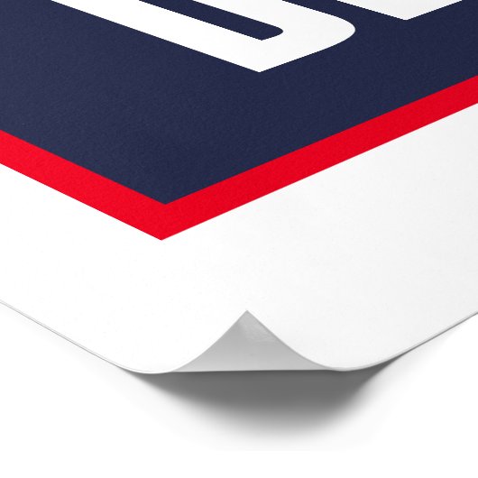 2020年民主党選挙投票 ポスター (角)