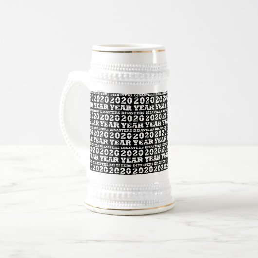 2020年災害 ビールジョッキ (正面左)