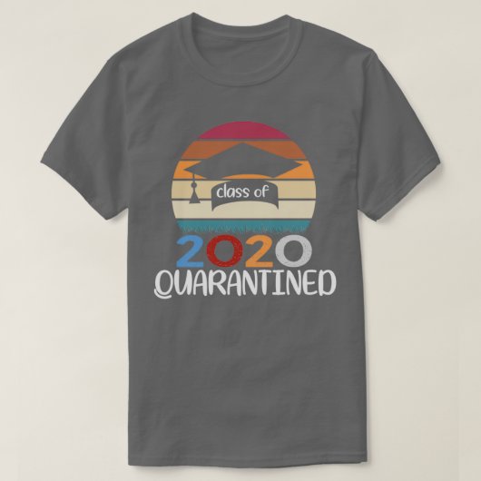 2020年独身男（Bachelor）隔離生活 Tシャツ (デザイン正面)