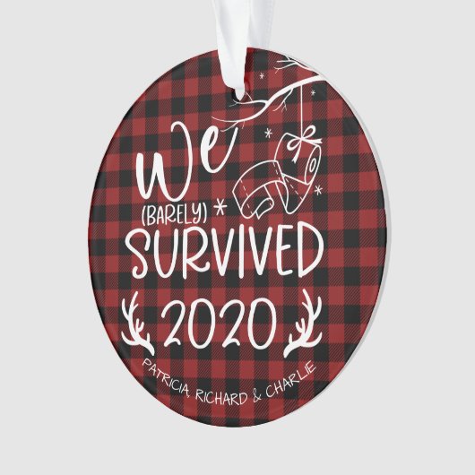 2020年生き延び可愛いコビデおもしろいィス オーナメント