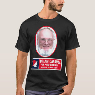 2020年社長のブライアン·キャロル Tシャツ