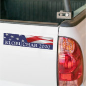 2020年社長兼Amy Klobuchar バンパーステッカー (トラック上)