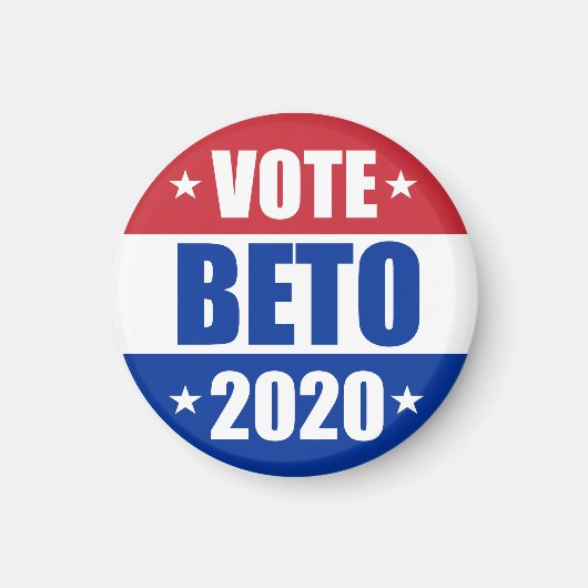 2020年米国大統領の選挙に向けてBeto O'rourkeに投票 マグネット (正面)