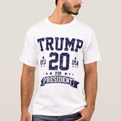 2020年米国大統領用ドナルド・トランプ Tシャツ (正面)