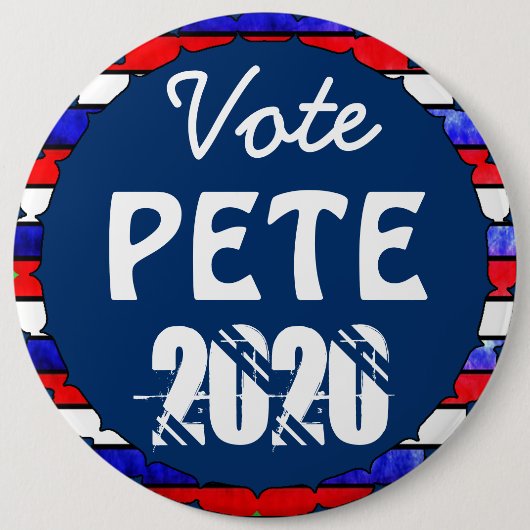 2020年米国大統領選挙への投票権 缶バッジ (正面)