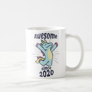 2020年素晴らし以来 – Unicorn子供の誕生日 コーヒーマグカップ