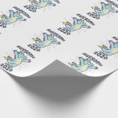 2020年素晴らし以来 – Unicorn子供の誕生日 ラッピングペーパー (角)