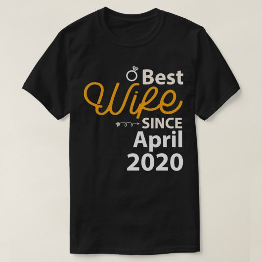 2020年結婚4最高の月以後2回目 Tシャツ (デザイン正面)