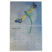 2020年蝶とトンボカレンダー カレンダー (2月 2027)