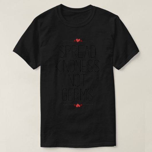 2020年親切ではなく感動的やさしさを広める Tシャツ (デザイン正面)