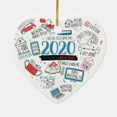 2020年記念・検疫学距離 セラミックオーナメント (裏面)