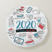 2020年記念・検疫活動贈与 ラウンドクッション (裏面)