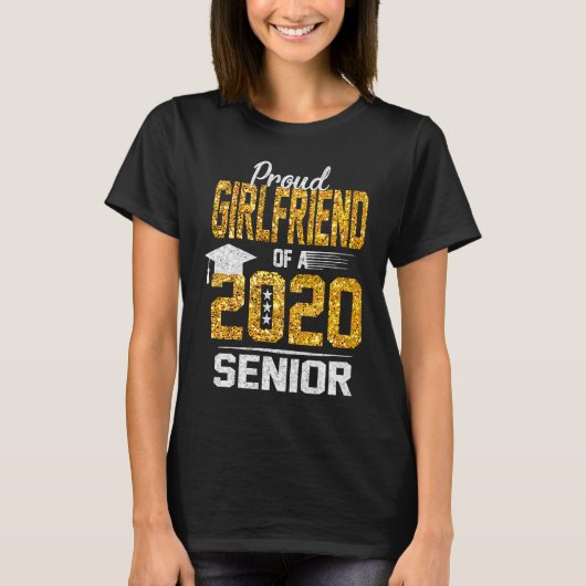 2020年誇りを持ったのシニアガールフレンド Tシャツ (正面)