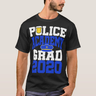 2020年警察卒業アカデミー新警官 Tシャツ