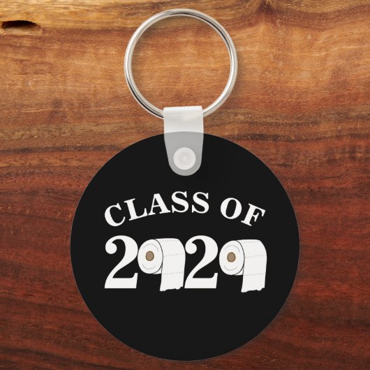 2020年転が卒業のトイレ紙のおもしろい授業 キーホルダー (正面)