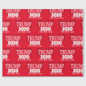 2020年選再トランプ2020年4年追加 ラッピングペーパー (フラット)