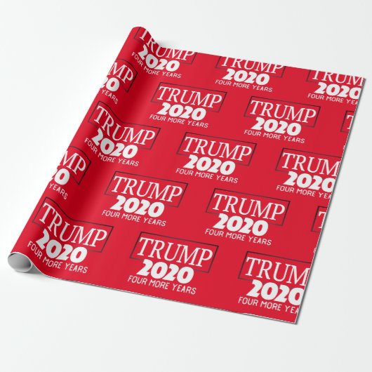 2020年選再トランプ2020年4年追加 ラッピングペーパー (アンロールド)