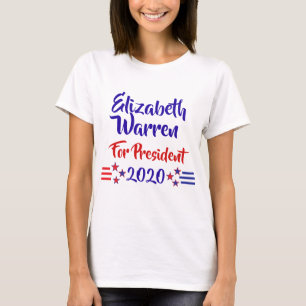 2020年選挙エリザベス・ウォーレン・サポート Tシャツ