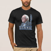 2020年選挙 バーニー・サンダース応援Tシャツ Tシャツ (正面)