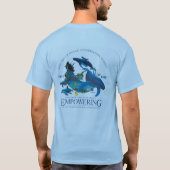 2020年青少年海保護サミットシャツ Tシャツ (裏面)