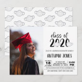 2020年顔料(写真付) 招待状 (正面/裏面)